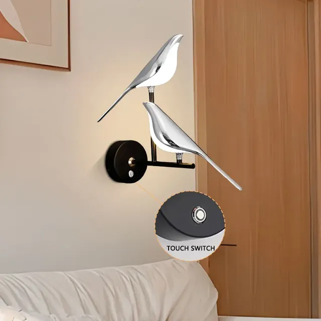 Lampes murales LED à interrupteur tactile – vue 6