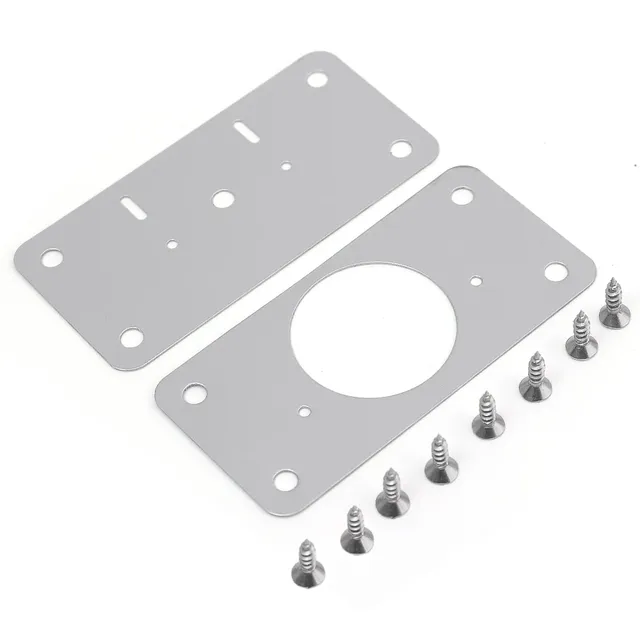 Kit de plaque de réparation de charnière d'armoire – vue 6