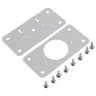 Kit de plaque de réparation de charnière d'armoire – vue 6