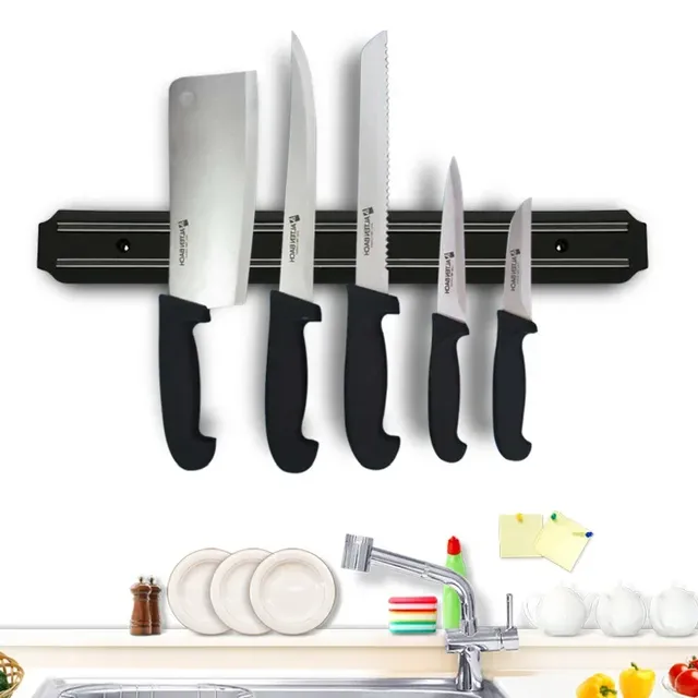 Porte-couteau magnétique mural de cuisine – vue 2