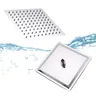 Pommeau de douche à effet pluie carré en acier inoxydable – vue 5