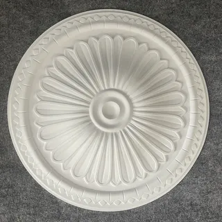 Panneau de lampe en PU rond en forme de plafond