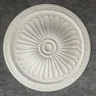 Panneau de lampe en PU rond en forme de plafond – vue 1
