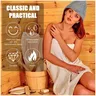 Sauna Anti-chaleur Sauna chapeau épaissir laine feutre… – vue 4