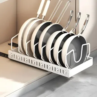 Organisateur de casseroles extractibles pour sous-meuble