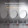 Miroir de maquillage LED grossissant de 8 pouces – vue 4