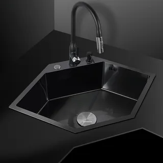 Éviers de cuisine en forme de diamant