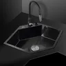 Éviers de cuisine en forme de diamant