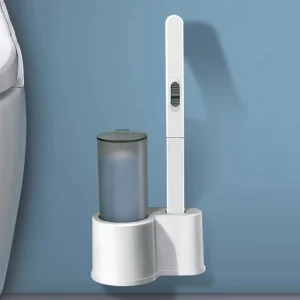 Brosse de toilette jetable Portable, ensemble de maison, salle de bains, fournitures de nettoyage de toilettes murales, livrées avec une brosse de toilette liquide de nettoyage Brosse de toilette jetable Portable, ensemble de maison, salle de bains, fournitures de nettoyage de toilettes murales, livrées avec une brosse de toilette liquide de nettoyage