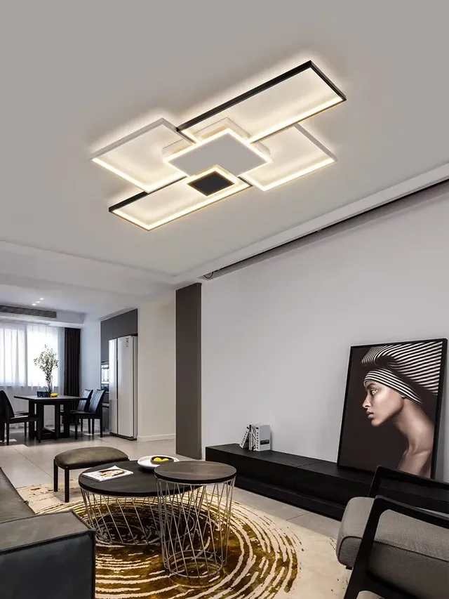 Dimmable 2025 nouveaux lustres LED modernes plafonniers… – vue 3