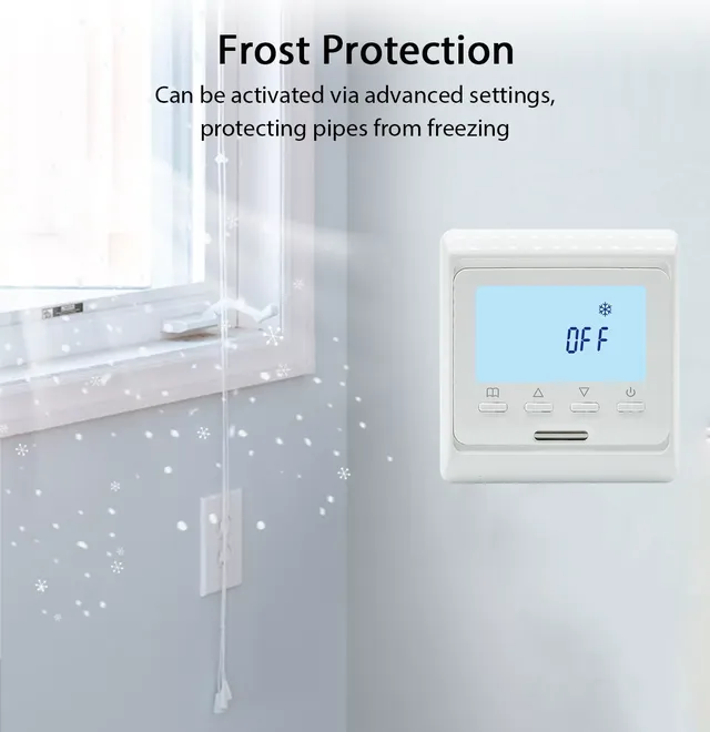 Thermostat WiFi intelligent pour chauffage au sol… – vue 5