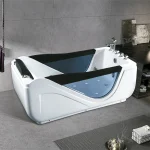 Baignoire à cascade d&rsquo;hydromassage en acrylique FiViolet, baignoire à tourbillon, 1600mm, NS3060