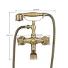 Robinet de baignoire-douche en laiton Antique – vue 3