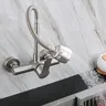 Robinet de cuisine en acier inoxydable 304