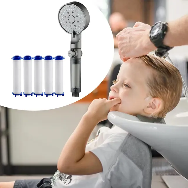 Pommeau de douche filtré 5 Modes avec pomme de douche à… – vue 5