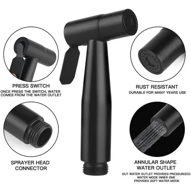 Salle de bains en acier inoxydable robinet Spray… – vue 2