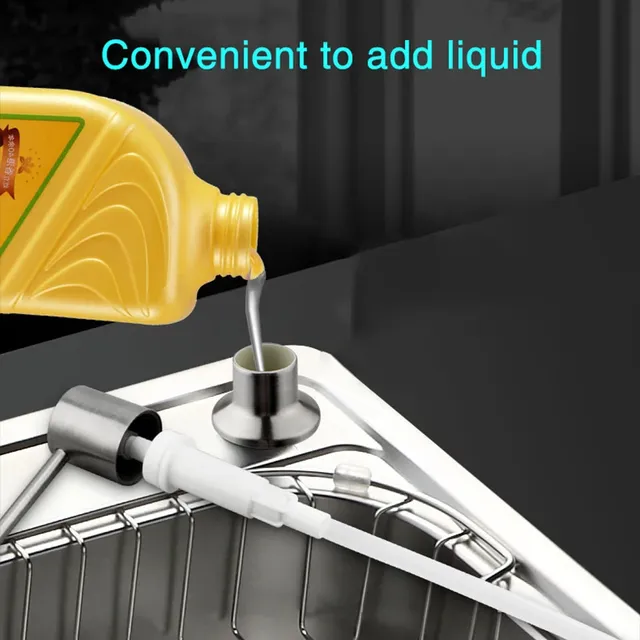 Distributeur savon encastrable évier acier inoxydable… – vue 4