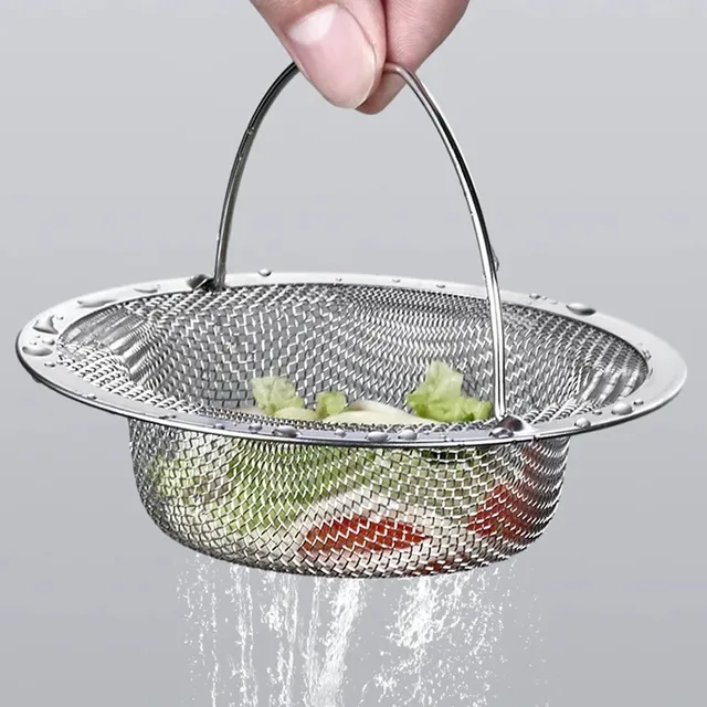 Passoire d'évier de cuisine en acier inoxydable – vue 3