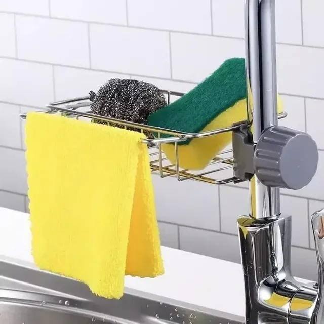 Égouttoir d'évier de cuisine en acier inoxydable – vue 4