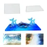 Moule rectangulaire en résine époxy cristal – vue 2