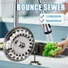 Bouchon vidange lavabo acier inoxydable anticolmatage… – vue 2