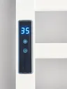 Sèche serviette chauffant électrique mural thermolaqué… – vue 5