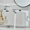 Nouveau robinet de lavabo de salle de bains LCD blanc – vue 4