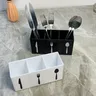 Organisateur couverts acrylique trois compartiments… – vue 3