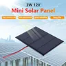 Panneau solaire Portable 3W 12V avec câble – vue 1