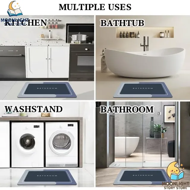Tapis de bain tapis magique modernisé salle de bain en… – vue 5