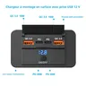 Adaptateur de prise de chargeur de voiture avec… – vue 2
