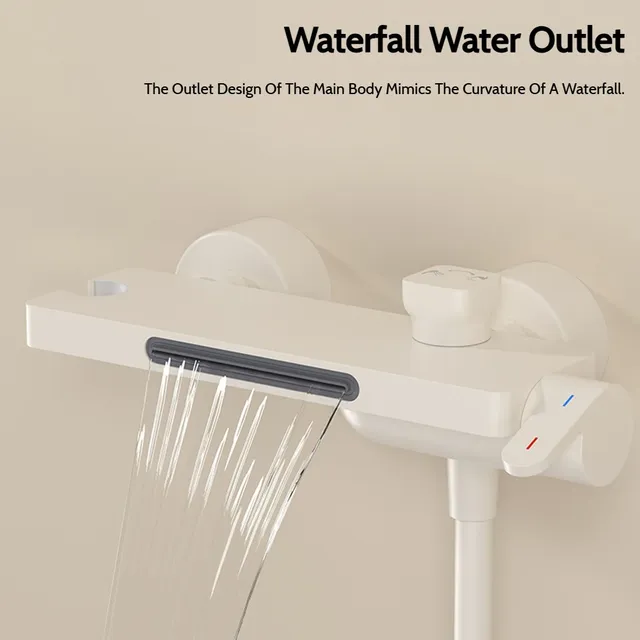 Nouveau Design Simple cascade à trois vitesses blanc… – vue 3
