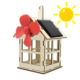 Jouet solaire pour garçon moulin à vent Science bricolage physique Kit…