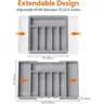 Organisateur tiroir extensible couverts ustensiles… – vue 1