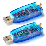 DC-DC 5V à 3.3V 9V 12V 24V USB Module d&rsquo;alimentation élévateur/bas convertisseur Boost Buck réglable sortie DC 1.0V-24V avec étui