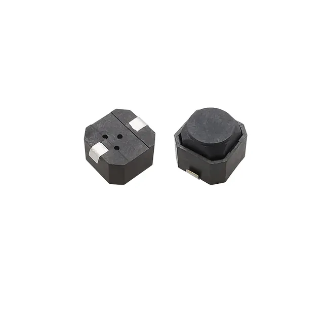 Interrupteur tactile silicone noir 6x6x5mm 2 broches… – vue 4