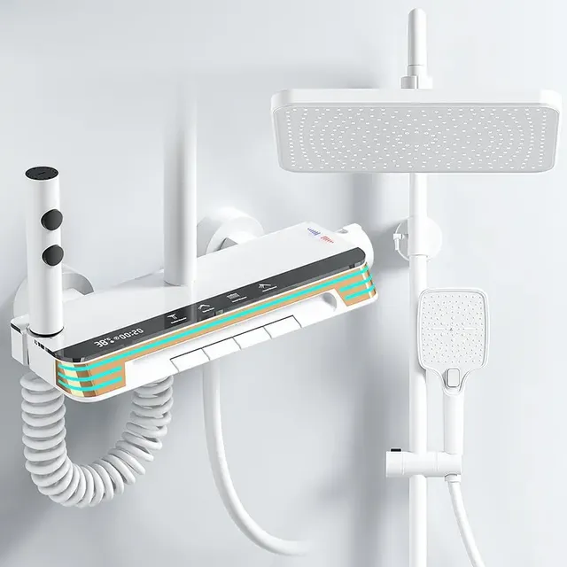 Système de douche numérique pour salle de bain – vue 6