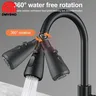 Pommeau de robinet noir 2 modes réglable 360 degrés… – vue 4