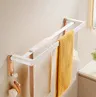 Étagère murale rangement serviettes porte pliant… – vue 5