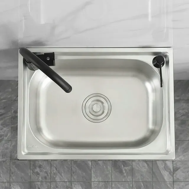 Lavabo de cuisine épais en acier inoxydable 304 – vue 4