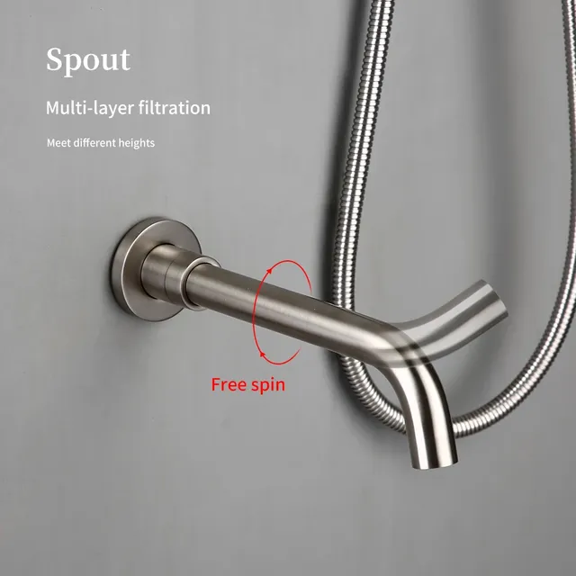 Robinet de douche chaud et froid – vue 5