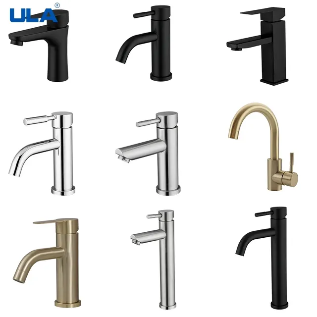 ULA mitigeur lavabo monocommande pont monté inox… – vue 2