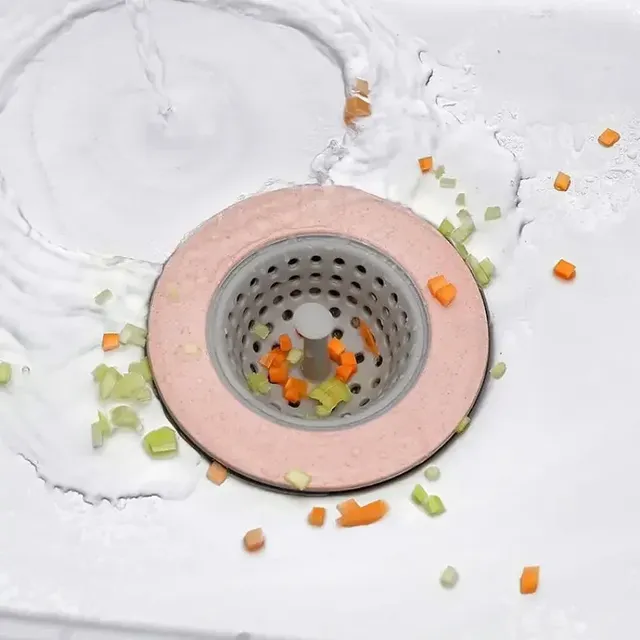 Filtre évier réservoir couvercle vidange antibouchon… – vue 2