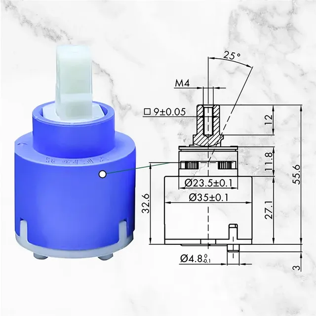 Cartouche de robinet K35A – vue 6