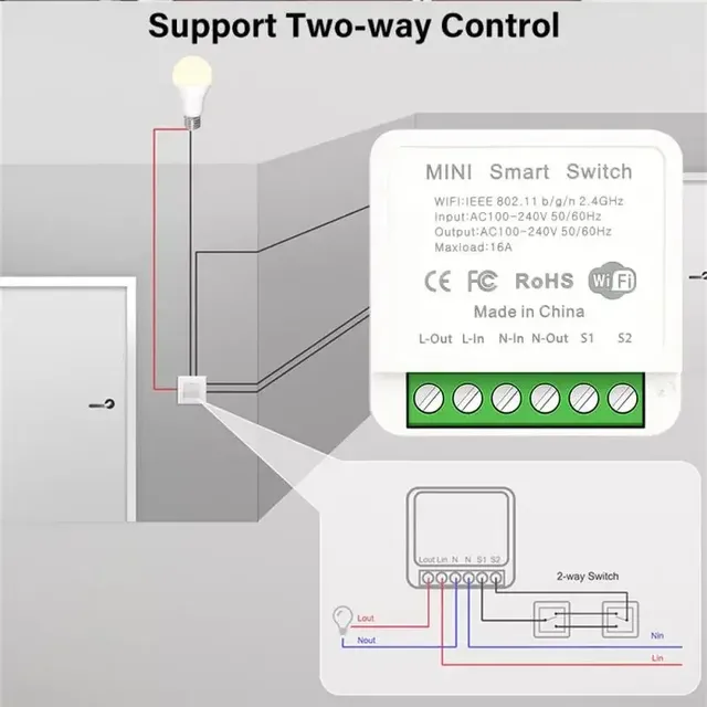 Tuya Smart WiFi Mini Breaker Control Switch – vue 2