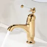 Robinets de lavabo de salle de bains créatifs de luxe – vue 4