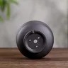 Pots de fleurs en céramique et porcelaine violette – vue 4