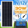 Kit de panneaux solaires 30W 12V avec double sortie USB… – vue 2