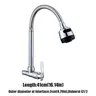 Robinet mural monocommande col cygne flexible pliable… – vue 6
