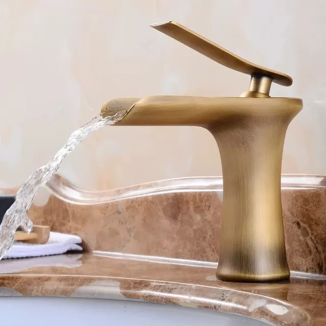 Robinets de lavabo cascade robinet de salle de bains… – vue 3